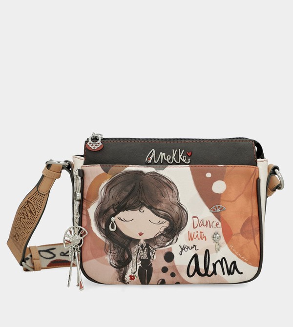 Anekke Medium With 3 Compartments Alma Crossbody Táska | LHGN39248