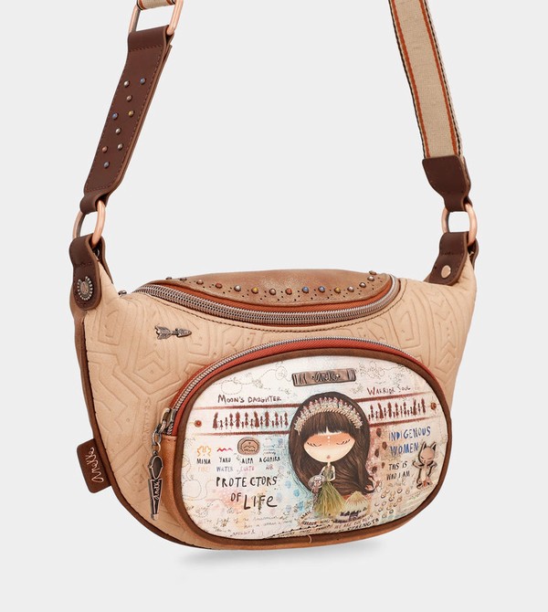 Anekke Menire Ethnical Printed Crossbody Táska | WCLB12687