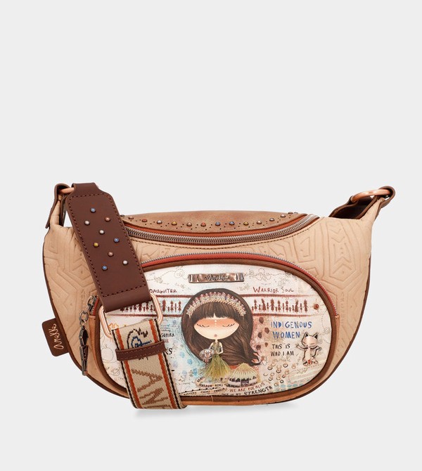 Anekke Menire Ethnical Printed Crossbody Táska | WCLB12687