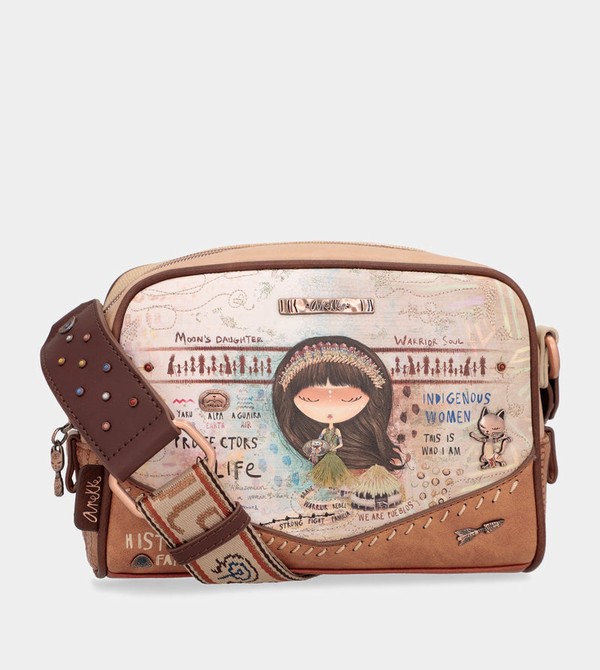 Anekke Menire Printed Crossbody Táska | OHBZ58197