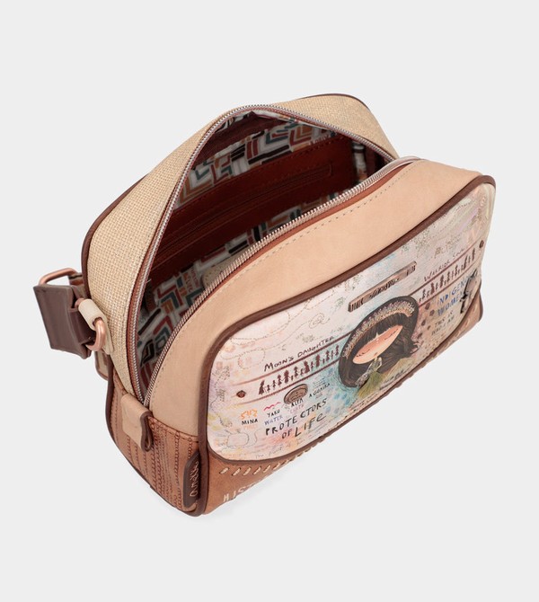 Anekke Menire Printed Crossbody Táska | OHBZ58197