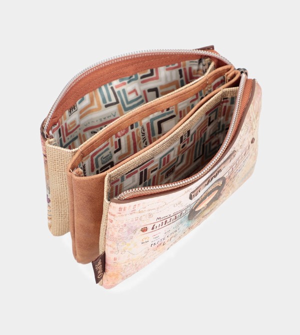 Anekke Menire Triple Compartment Coin Pénztárca | PLSI16397