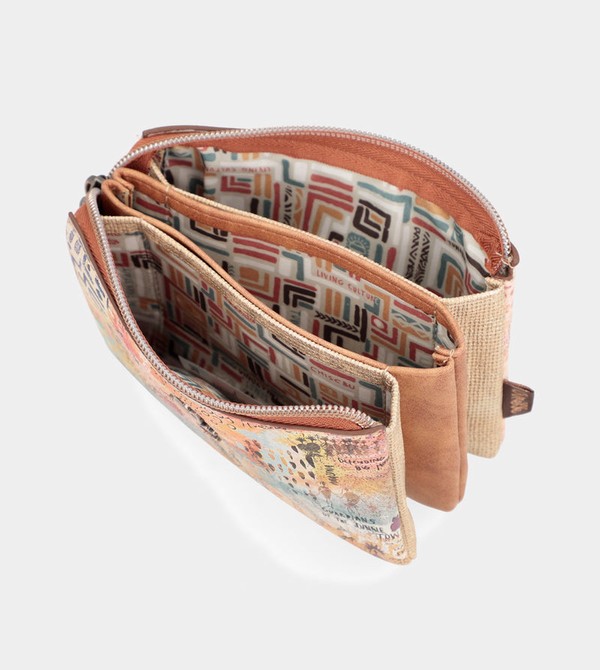 Anekke Menire Triple Compartment Coin Pénztárca | PLSI16397