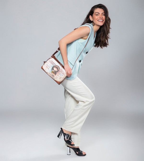 Anekke Menire With 2 Compartments Crossbody Táska | RQNE20894