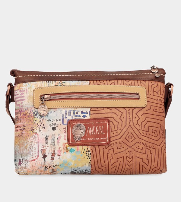 Anekke Menire With 2 Compartments Crossbody Táska | RQNE20894