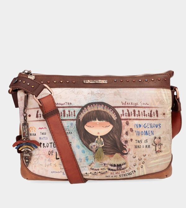 Anekke Menire With 2 Compartments Crossbody Táska | RQNE20894