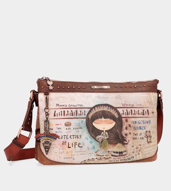 Anekke Menire With 2 Compartments Crossbody Táska | RQNE20894