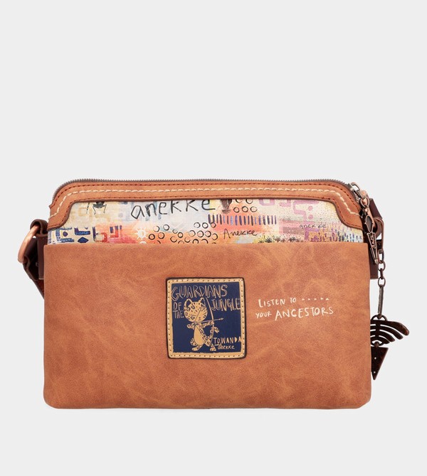 Anekke Menire With Double Compartment Crossbody Táska | LYAC94137