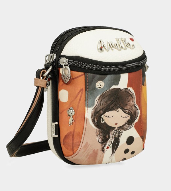 Anekke Mini Oval Alma Crossbody Táska | SOKC67409