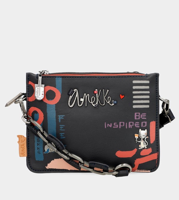 Anekke Nagare 3 Compartments Small Crossbody Táska | GWSC83560