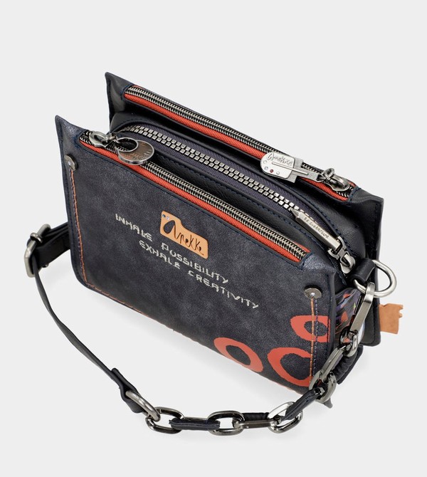 Anekke Nagare 3 Compartments Small Crossbody Táska | GWSC83560
