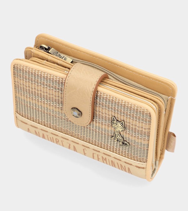 Anekke Nature Pachamama Gold Medium Rfid Pénztárca | HZMY43965