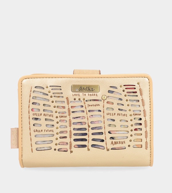 Anekke Nature Pachamama Gold Medium Rfid Pénztárca | HZMY43965
