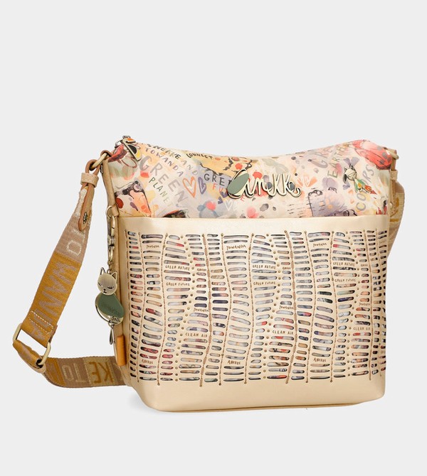 Anekke Nature Pachamama Golden Crossbody Táska | LUSI57463
