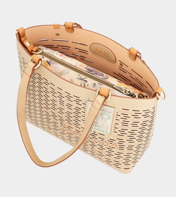Anekke Nature Pachamama Large Golden Crossbody Táska | MWGC39850