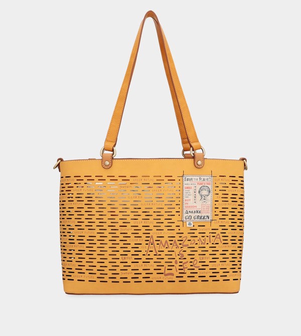 Anekke Nature Pachamama Ochre Large Crossbody Táska | ZRAT95463