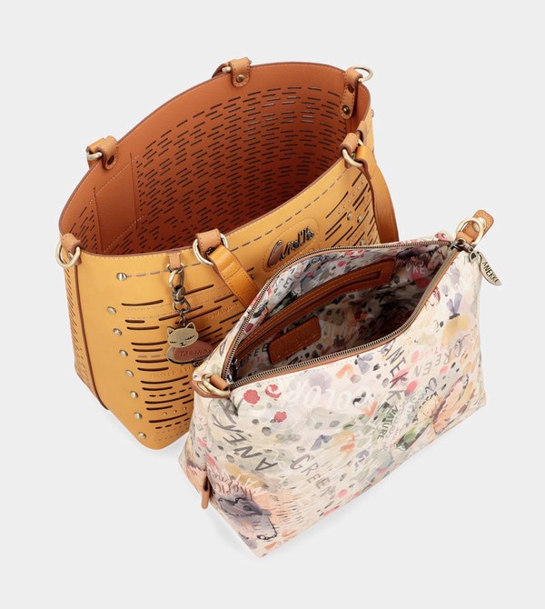 Anekke Nature Pachamama Ochre Large Crossbody Táska | ZRAT95463