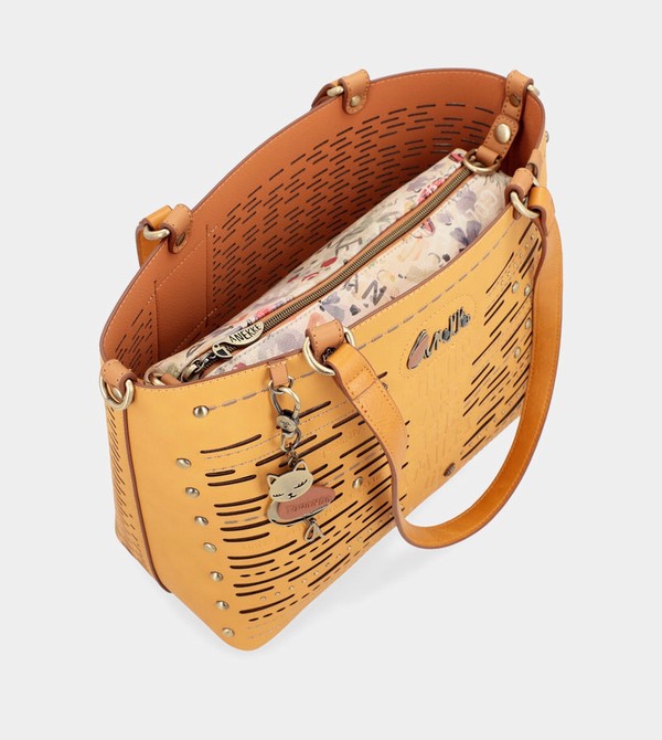 Anekke Nature Pachamama Ochre Large Crossbody Táska | ZRAT95463