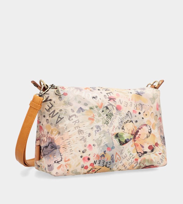 Anekke Nature Pachamama Ochre Large Crossbody Táska | ZRAT95463