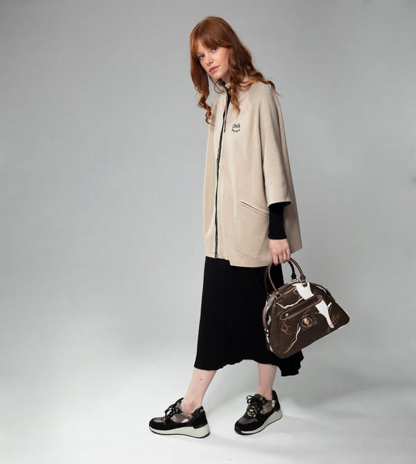 Anekke Nature Shodō Brown 2-handle Kézitáska | SKJN09642