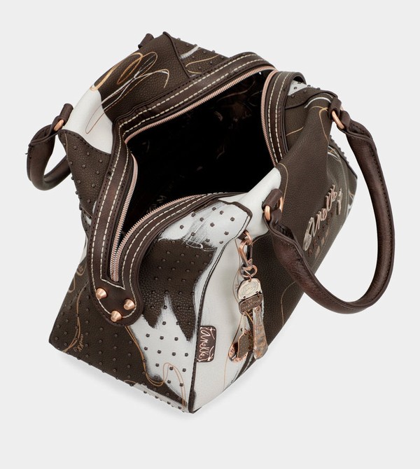 Anekke Nature Shodō Brown 2-handle Kézitáska | SKJN09642
