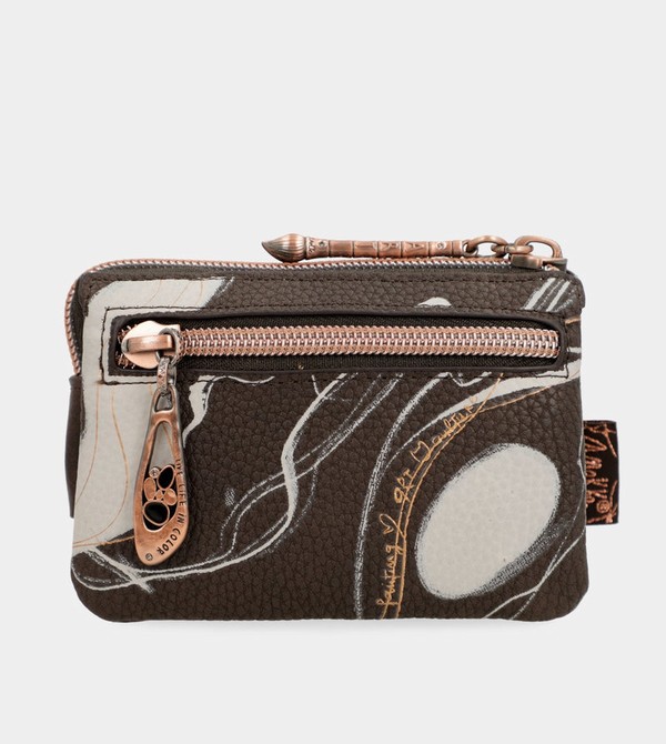 Anekke Nature Shodō Brown 3 Compartment Pénztárca | OPVL34980
