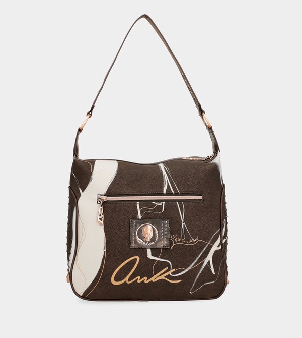 Anekke Nature Shodō Brown Crossbody Táska | TKIL82936
