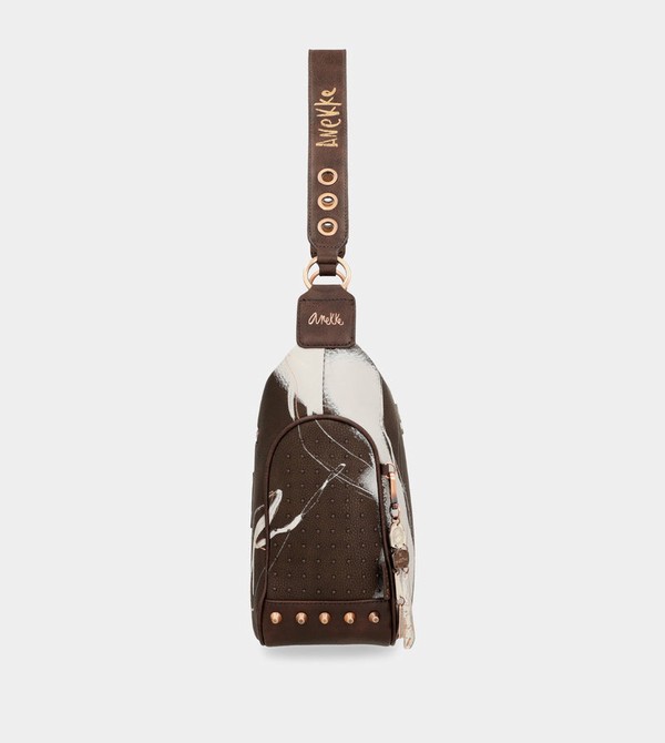 Anekke Nature Shodō Brown Crossbody Táska | TKIL82936