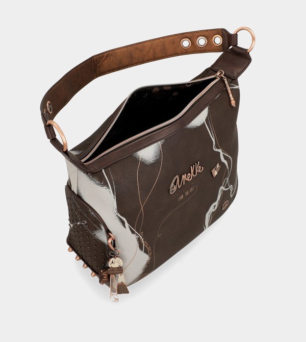 Anekke Nature Shodō Brown Crossbody Táska | TKIL82936