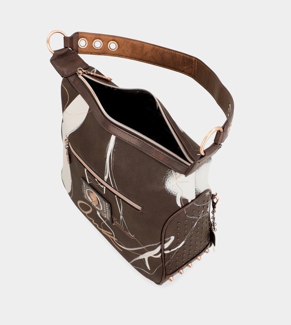 Anekke Nature Shodō Brown Crossbody Táska | TKIL82936