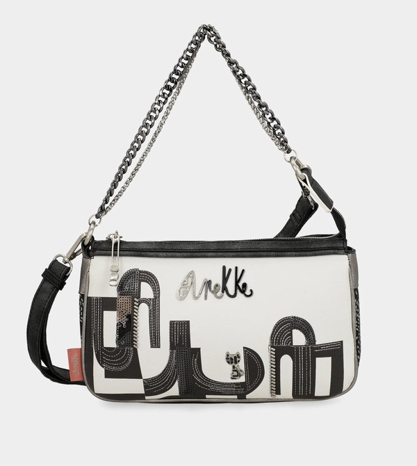 Anekke Nature Sixties Metaluette With Metal Crossbody Táska | XIRA58607