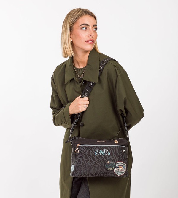 Anekke Nature Woods Rectangular Crossbody Táska | TYRN83769