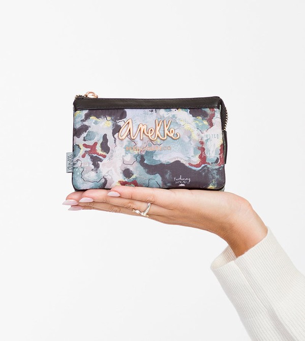 Anekke Nature Woods Triple Compartment Coin Pénztárca | KWRN04768