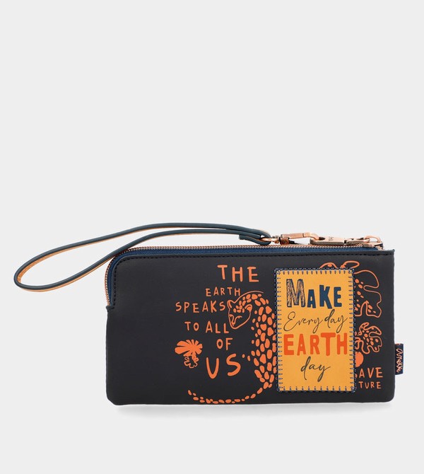 Anekke Navy Blue Rfid Nature Pachamama Kézitáska | QYTA81045