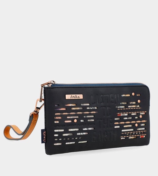 Anekke Navy Blue Rfid Nature Pachamama Kézitáska | QYTA81045