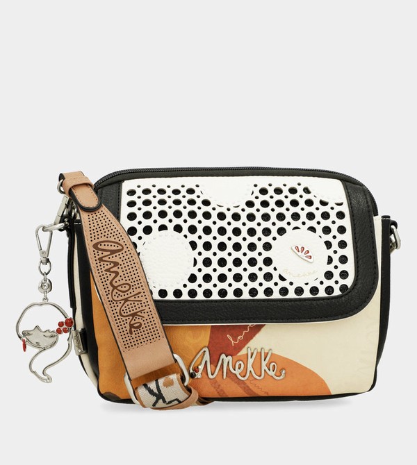 Anekke Oval Flap Alma Crossbody Táska | MDXU09482
