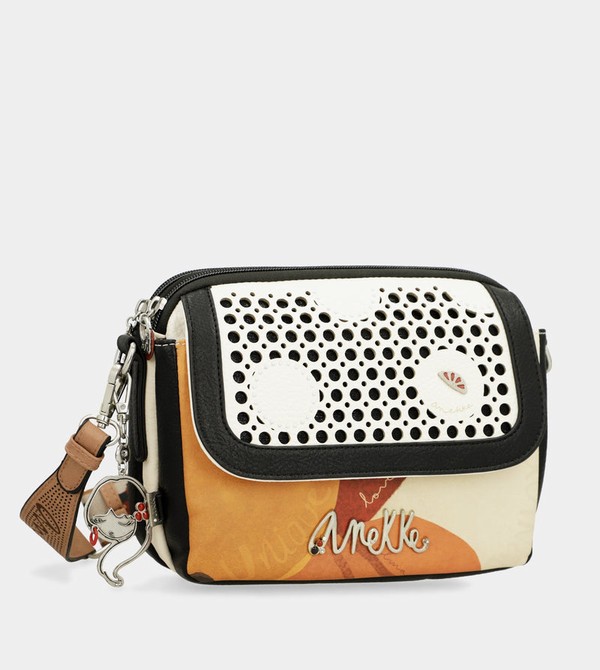 Anekke Oval Flap Alma Crossbody Táska | MDXU09482