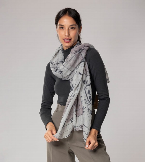Anekke Palette Grey Sál | IDSK09412