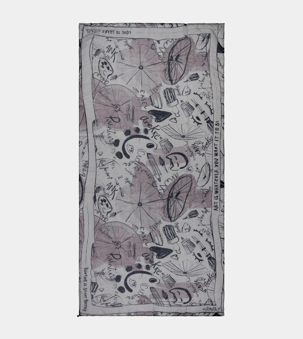 Anekke Palette Grey Sál | IDSK09412