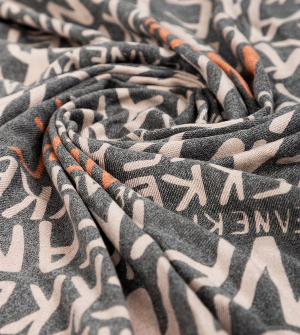 Anekke Pashmina Logo Brown Sál | JLEB02157