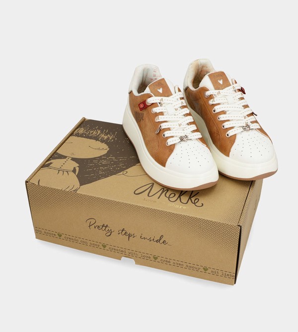 Anekke Peace & Love Brown Cipő | WGKF23765