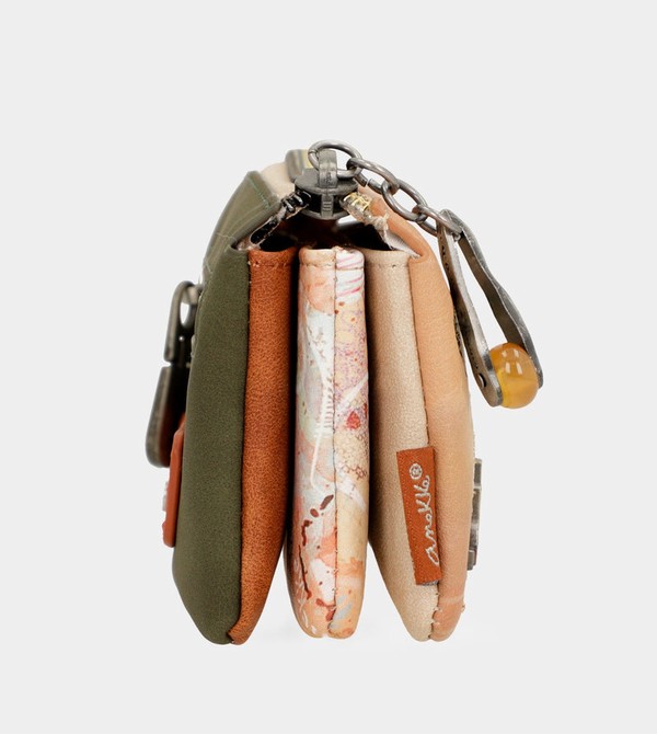 Anekke Peace & Love Camel 3-compartment Coin Pénztárca | FWHI53287