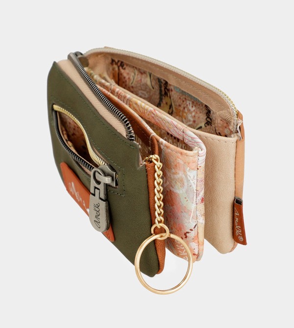 Anekke Peace & Love Camel 3-compartment Coin Pénztárca | FWHI53287