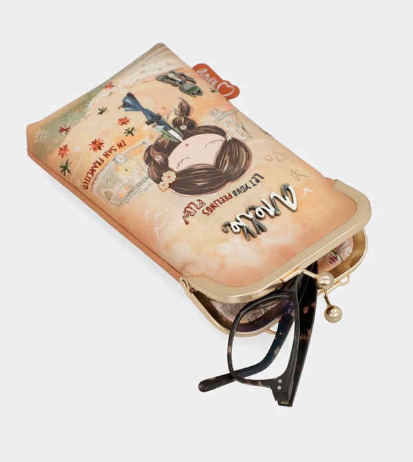 Anekke Peace & Love Camel 3-in-1 Rfid Crossbody Táska | THZY67319