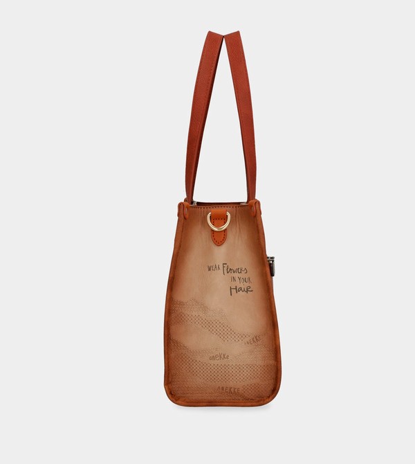 Anekke Peace & Love Camel Crossbody Táska | KYDO93672