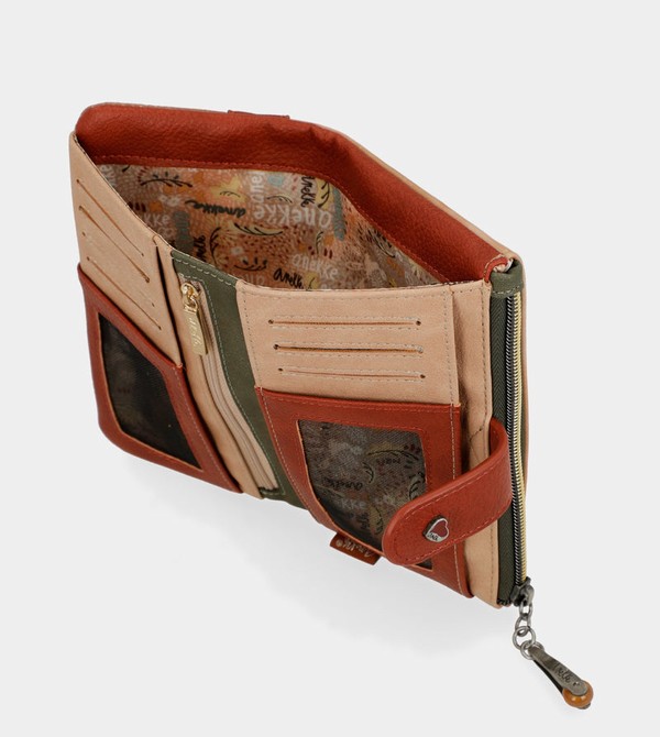Anekke Peace & Love Camel Flexible Rfid Pénztárca | PXBE78236