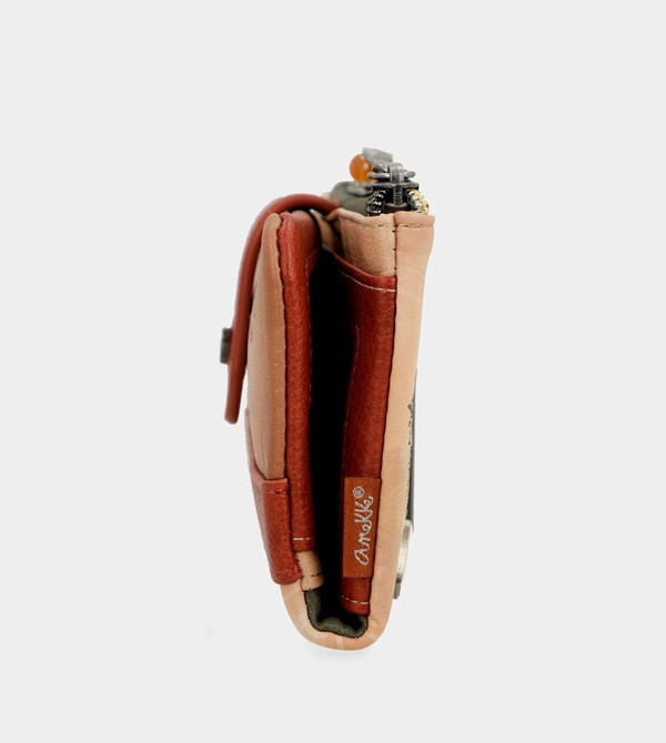 Anekke Peace & Love Camel Flexible Rfid Pénztárca | PXBE78236