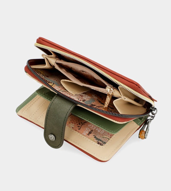 Anekke Peace & Love Camel Medium Rfid Pénztárca | LMNX38092