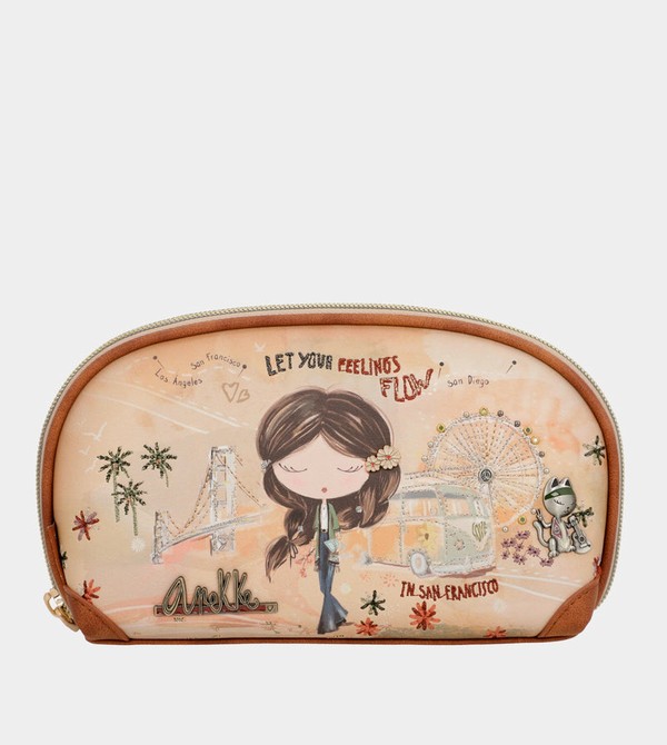 Anekke Peace & Love Camel Rfid Holdall Kézitáska | SQPM07194