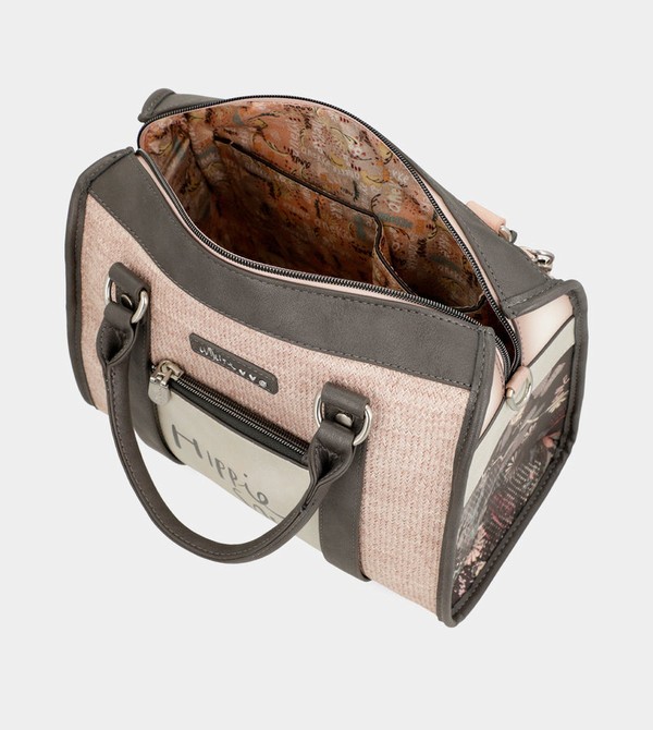 Anekke Peace & Love Pink Bowling Crossbody Táska | KEJY81725